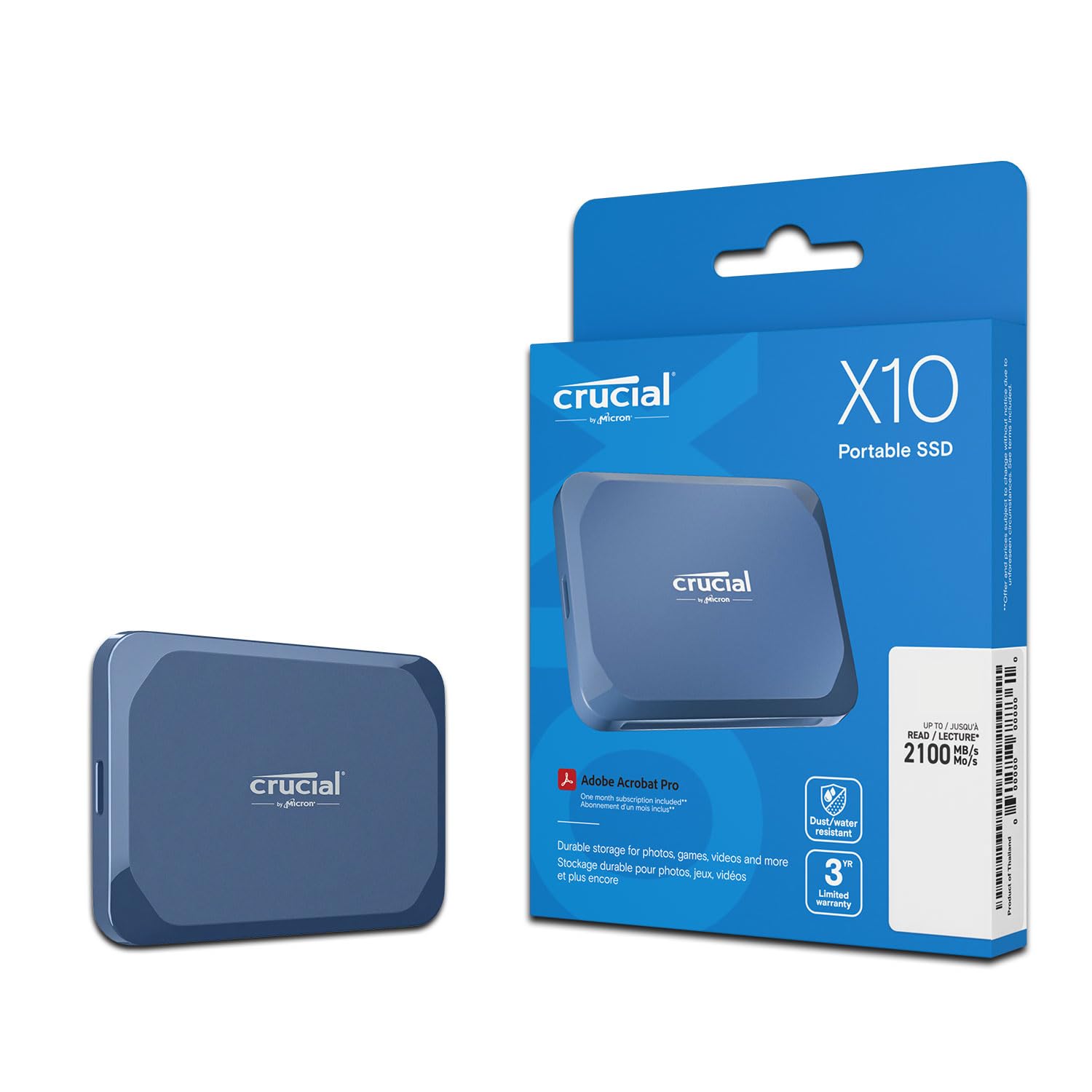 crucial 1TB ポータブルSSD外付け クルーシャル Logitec crucial 1TB ポータブルSSD外付け クルーシャル Logitec - メルカリ